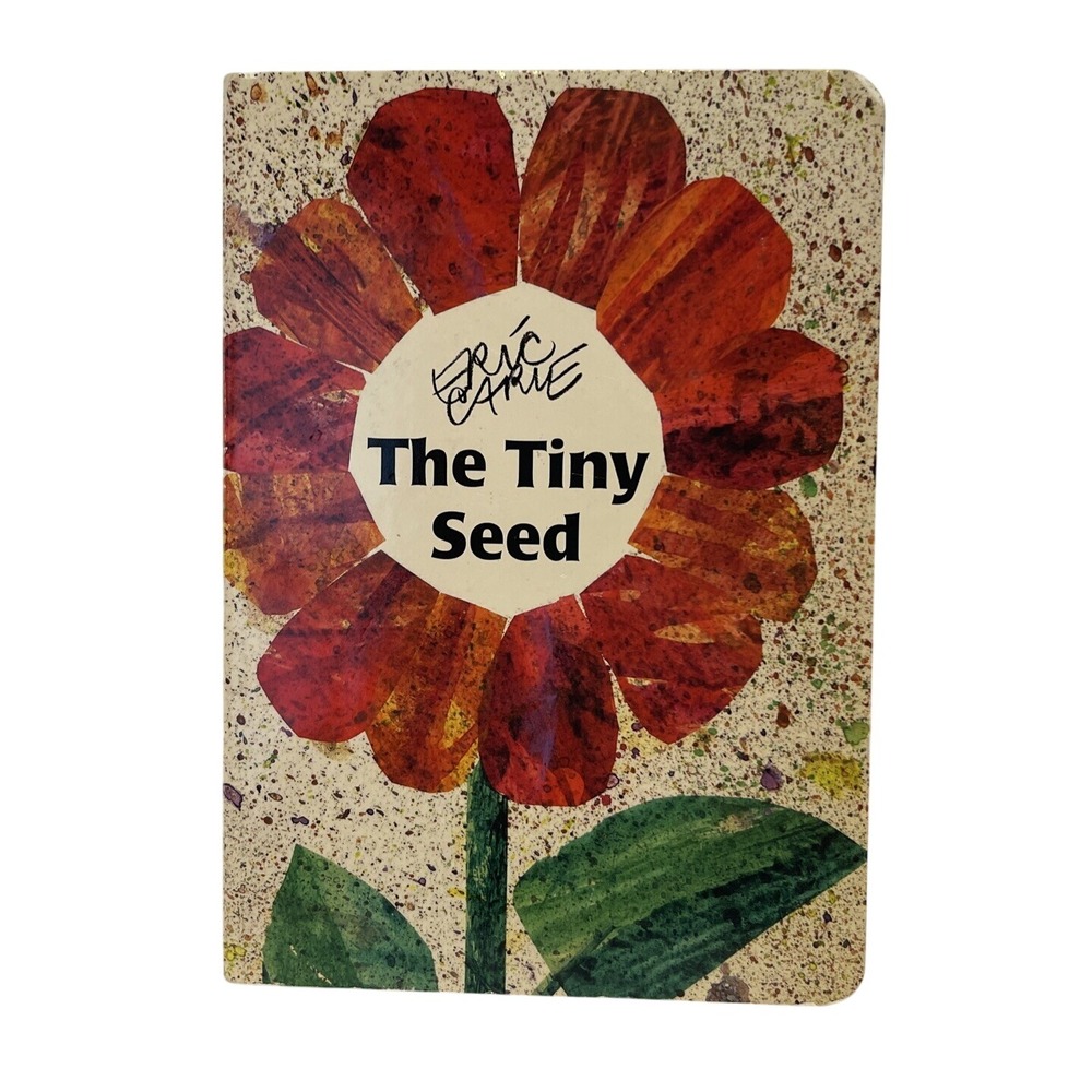The Tiny Seed by Eric Carle Hardcover Story Book Children's Read Aloud